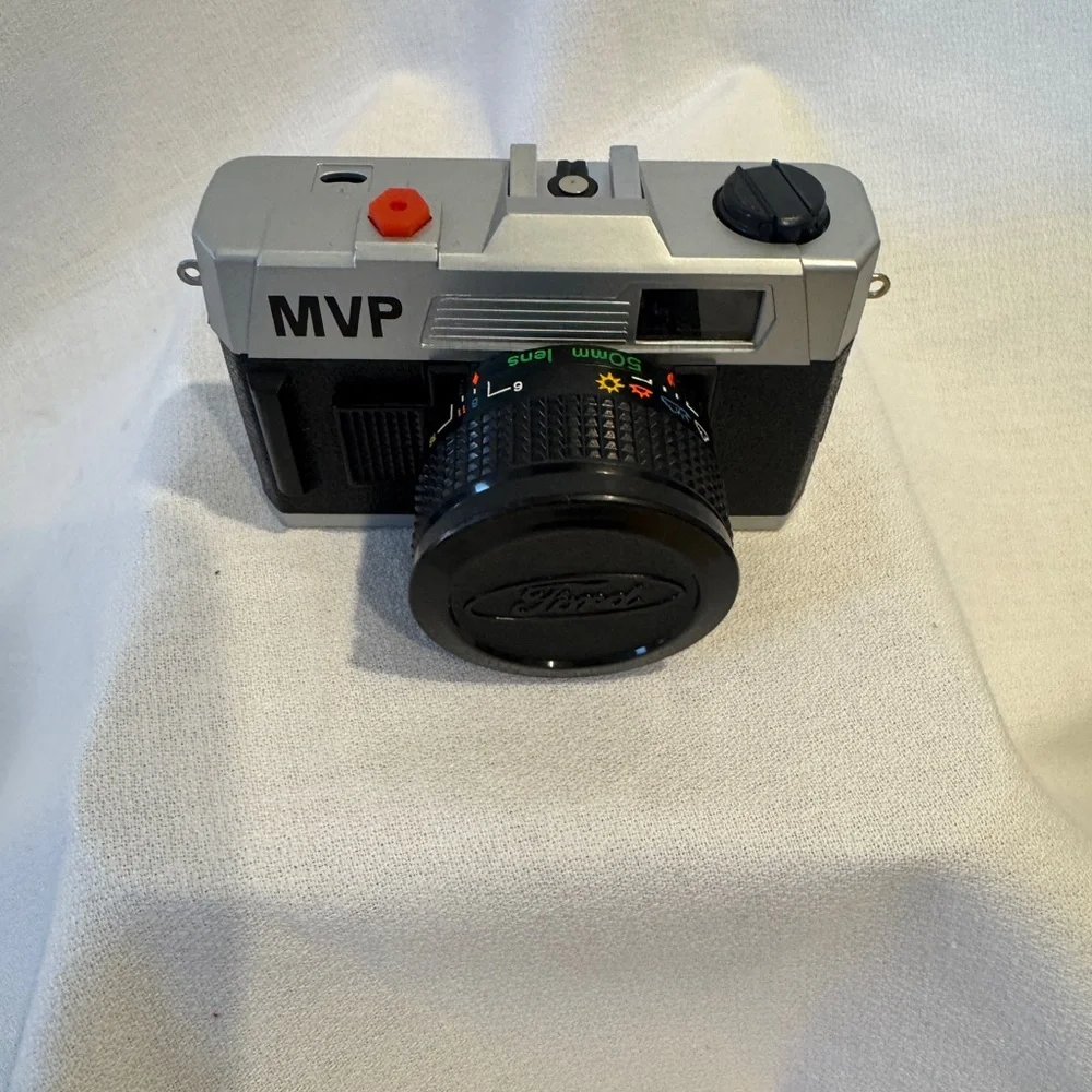 FORD Collectors MVP Promo Advertising 35MM Film Camera with Case - NEW IN BOX